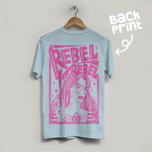 Load image into Gallery viewer, Rebel Rebel Back Print Tshirt
