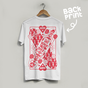 Ride Or Die Back Print Tshirt