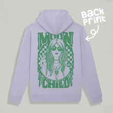 Load image into Gallery viewer, Moon Child Back Print Pullover Hoodie
